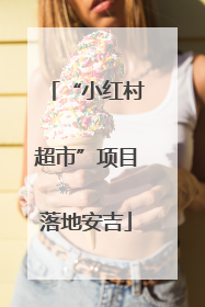 “小红村超市”项目落地安吉