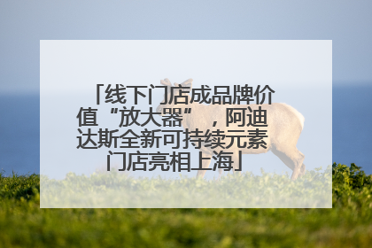 线下门店成品牌价值“放大器”，阿迪达斯全新可持续元素门店亮相上海