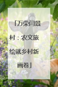 万荣闫景村：农文旅绘就乡村新画卷