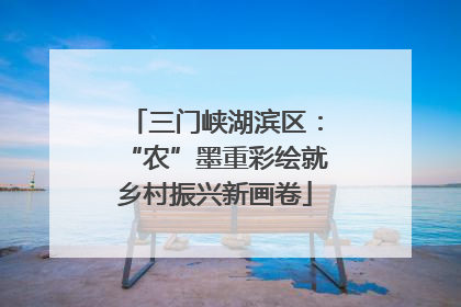 三门峡湖滨区：“农”墨重彩绘就乡村振兴新画卷