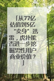 从77亿估值到5亿“卖身”迅雷，虎扑能否进一步挖掘男性用户商业价值？