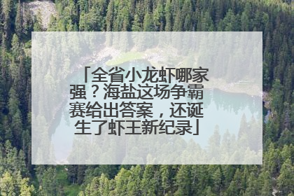 全省小龙虾哪家强？海盐这场争霸赛给出答案，还诞生了虾王新纪录
