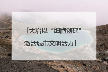 大冶以“细胞创建”激活城市文明活力