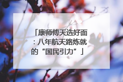 康师傅天选好面：八年航天路炼就的“国民引力”
