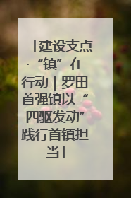 建设支点·“镇”在行动｜罗田首强镇以“四驱发动”践行首镇担当