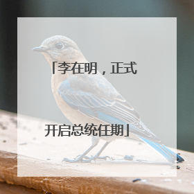 李在明，正式开启总统任期