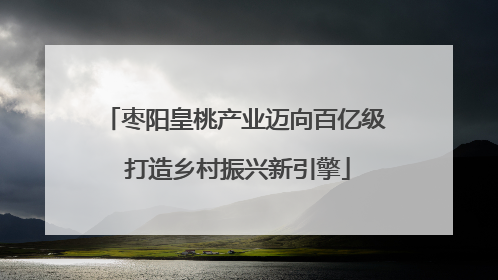枣阳皇桃产业迈向百亿级 打造乡村振兴新引擎