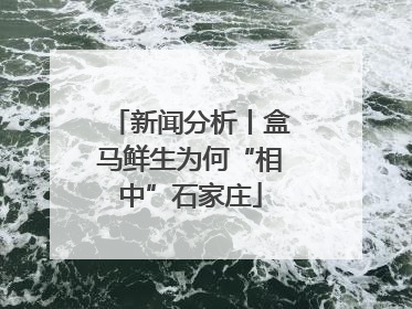 新闻分析丨盒马鲜生为何“相中”石家庄
