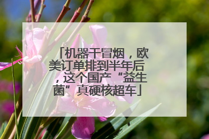 机器干冒烟，欧美订单排到半年后，这个国产“益生菌”真硬核超车
