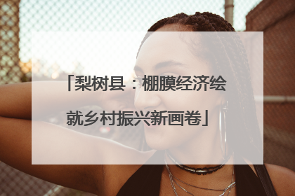 梨树县：棚膜经济绘就乡村振兴新画卷
