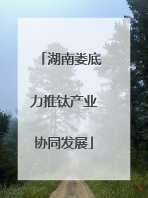 湖南娄底力推钛产业协同发展