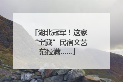 湖北冠军！这家“宝藏”民宿文艺范拉满……