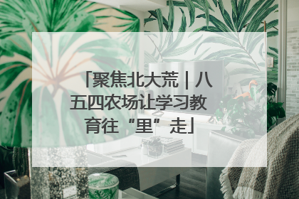 聚焦北大荒｜八五四农场让学习教育往“里”走