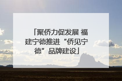 聚侨力促发展 福建宁德推进“侨见宁德”品牌建设