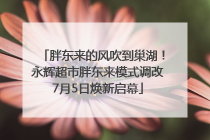 胖东来的风吹到巢湖！永辉超市胖东来模式调改7月5日焕新启幕