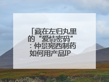 藏在左归丸里的“爱情密码”：仲景宛西制药如何用产品IP讲好品牌故事