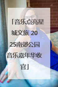 音乐点亮星城文旅 2025南郊公园音乐嘉年华收官