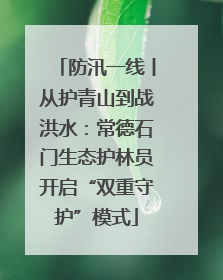 防汛一线丨从护青山到战洪水：常德石门生态护林员开启“双重守护”模式