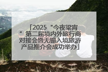 2025“今夜梁宵”第二届境内外旅行商对接会暨无锡入境旅游产品推介会成功举办