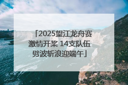 2025望江龙舟赛激情开桨 14支队伍劈波斩浪迎端午